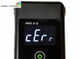 Blokuj?cy si? alkomat Pro X-5 plus B??d cErr - kalibracja