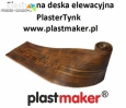 Elastyczna deska elewacyjna -  imitacja drewna PlasterTynk 