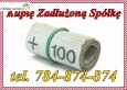 Kupię zadłużoną spółkę z ograniczoną odpowiedzialnością, lub spółkę akcyjną / w likwidacji / w upadłości /uśpione / z   zagubioną dokumentacją i majątkiem, upadłość likwidacja - skuteczna antywindykacja - pomoc prawna, szybkość i dyskrecja.   tel.784-874-874 lub wejdź na stronę www.spolki.biz