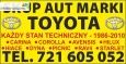 Kupie Toyota Corolla Carina Hilux e9 e10 e11 Skup Toyot