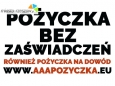 Po?yczka BEZ ZA?WIADCZE?. Decyzja online NAWET TEGO SAMEGO DNIA