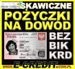 Pożyczka na dowód.Gotówka bez BIK. Pożyczki pozabankowe