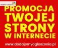 PROMOCJA TWOJEJ STRONY WWW W INTERNECIE - DODAWANIE OG?OSZE