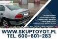 Skup Toyota Carina Picnic Hiace Hilux Corolla CA?Y KRAJ