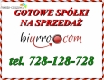 Gotowe spó?ki od r?ki - spó?ka z 2014 roku ju? za 3500 z? , spó?ki z 2013 roku w cenie 4500 z? , 2011 rok 8500 z? , w ofercie mamy tak?e inne podmioty daty rejestracji od 2007 roku / wi?cej informacji na www.biurro.com lub telefonicznie pod numerami telefonów 728-128-728 lub 507-728-528 email: biuro