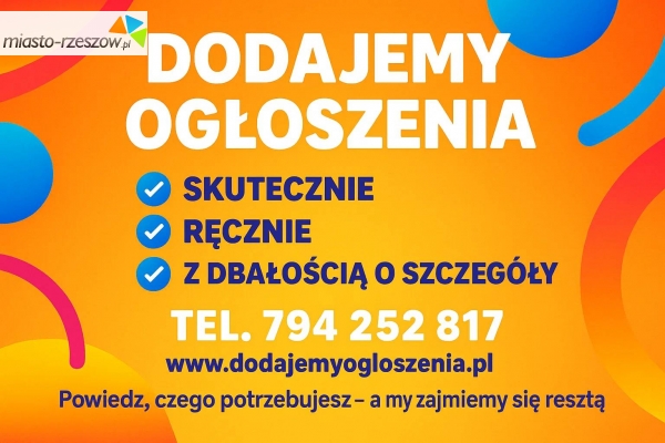 ogłoszenia rzeszów