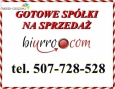 Oferujemy Państwu największą ofertę Gotowych Spółek w cenie od 4500 zł za spółki z 2015 : Spółka z 1991 roku pełna   dokumentacja Kapitał Zakładowy 300,000.00 zł Sprawozdania Finansowe do KRS i US VAT-7 CIT-8 składane na bieżąco cena:   55.000,00 zł Spółka z 2007 roku - Kapitał Zakładowy 300.000,00 