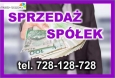 W naszej ofercie znajdziesz Spółki z lat 1991-2016 w cenie od 4500 zł .nasza oferta czystych Spółek :   Spółka z 1991 roku Kapitał Zakładowy 300.000,00 zł czysta bez zobowiązań VAT-7 CIT-8 Sprawozdania   Finansowe składane na bieżąco cena 55.000,00 zł Spółka z 2006 roku Kapitał Zakładowy 300.000,00 